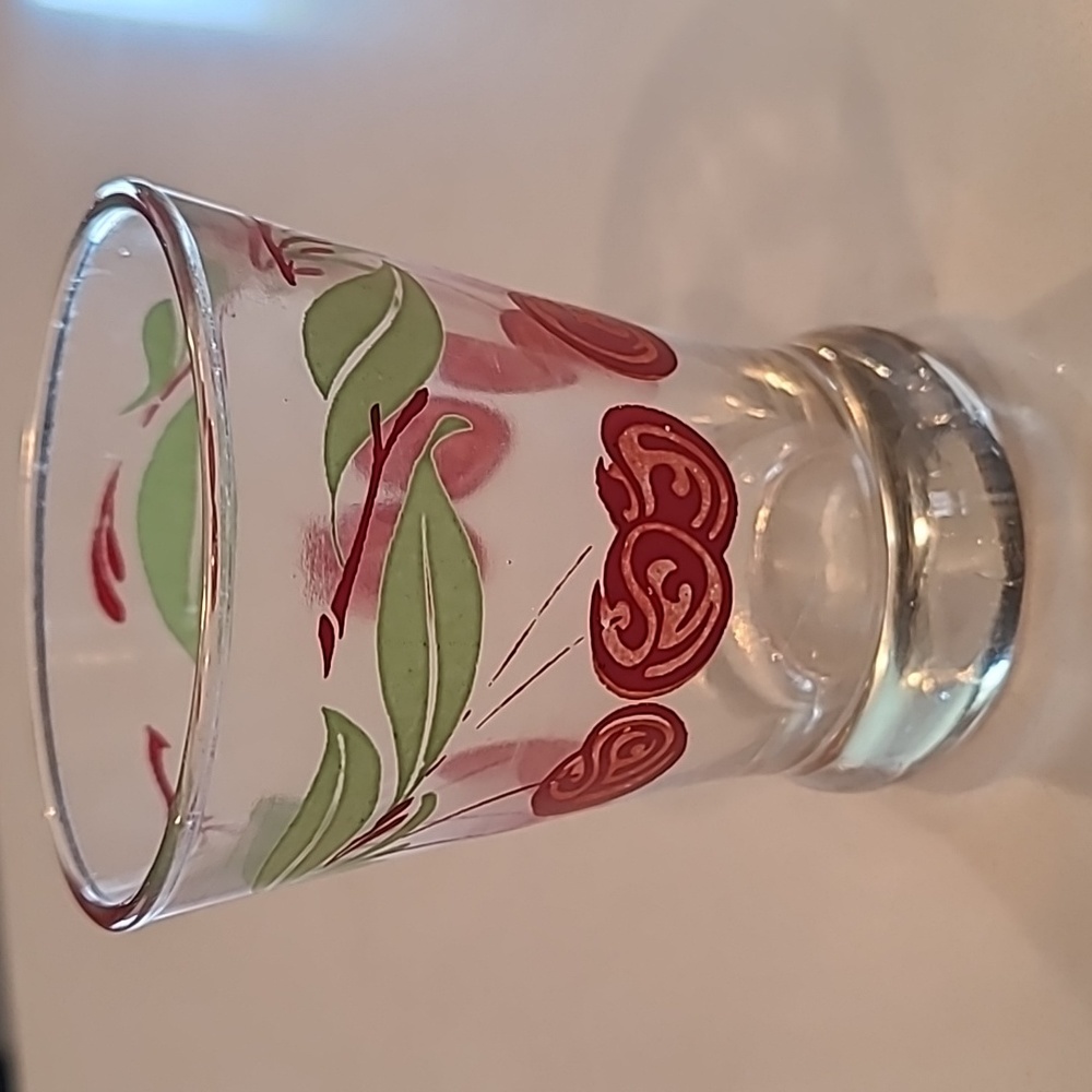 Vintage Cherry glass